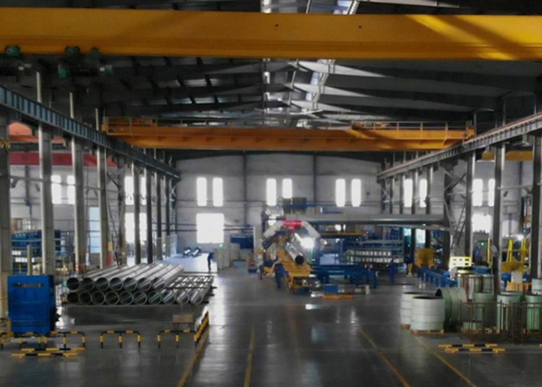 Fiber Reinforced Plastic pipe in manufacturing Fiber Reinforced Plastic pipe in manufacturing